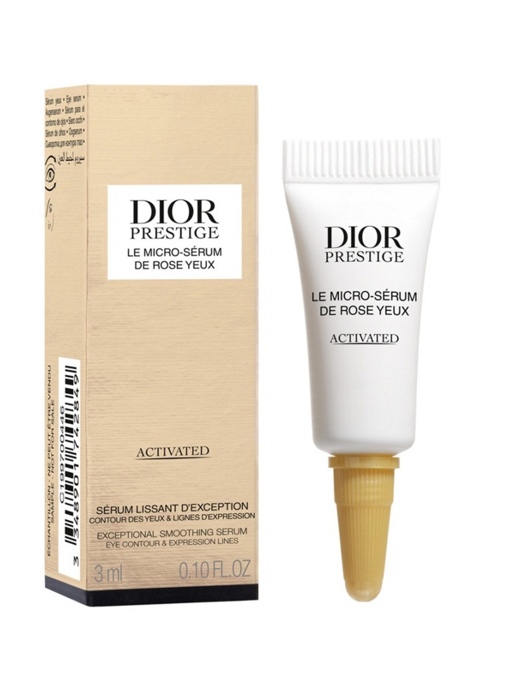Dior Prestige Eye Cream Le Micro-Serum New in box! Best eye serum 3ml GWP